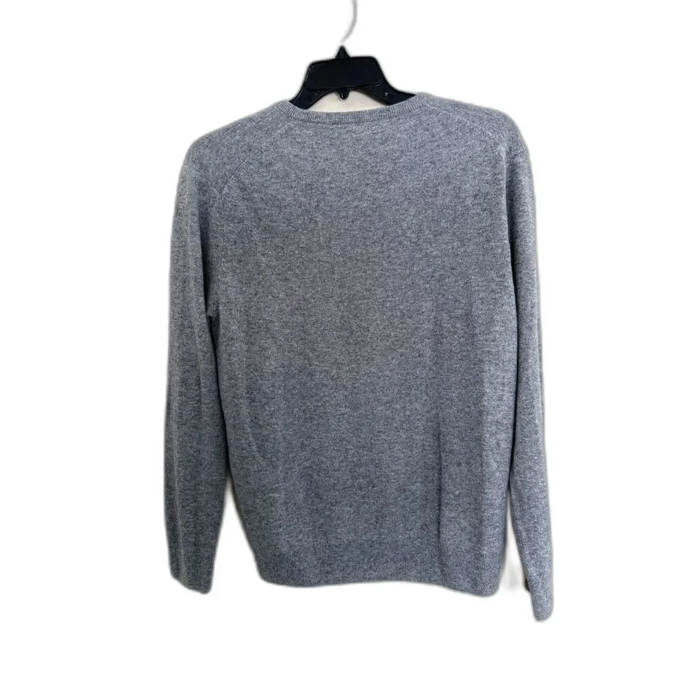 Polo Ralph Lauren Washable Cashmere V-Neck Sweater - Heather‎ Grey